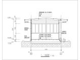 农庄室外阳光房建筑结构施工设计图纸图片1