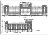  大型超市设计建筑施工图CAD图纸图片1