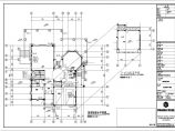 带地下室三层豪华别墅给排水CAD施工设计图图片1