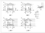某经典木亭建筑详细施工CAD图纸图片1