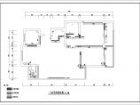 复式家装一二层室内装修设计cad平立面施工图纸图片1