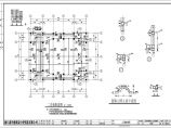 二层板配筋结构天主会堂CAD施工设计图纸图片1