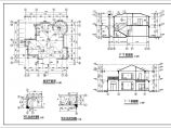 多层别墅设计建筑施工图CAD施工图纸图片1