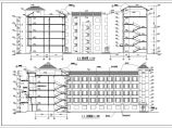 某地区学校学生公寓楼全套建筑施工CAD设计图纸图片1