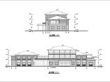 某三层新古典办公楼建筑设计施工图图片1