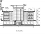 四层办公楼建筑详细施工CAD图纸图片1