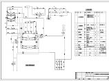 某商场中央空调机房原理图及系统图，基础图图片1