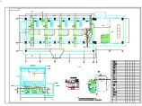 中型循环水泵房结构施工图图片1