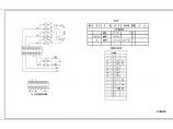 三卷变压器微机保护平面设计CAD图电气专业图片1