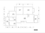 经典三室家装cad施工设计方案图（及效果图）图片1