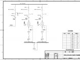 单电源进线电气配双台变压器(400～630kVA及以下)CAD图图片1