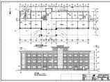 某三层办公楼建筑详细施工CAD图纸图片1