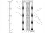 三十层大型广场商住楼建筑规划设计图图片1