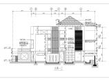 某地区全套三层双拼豪华别墅建筑方案CAD设计图纸图片1