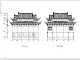 古建筑祠堂戏台设计施工图图片1