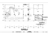 办公楼弱电施工设计方案全套CAD图纸图片1