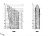 高层钢塔框剪会展中心施工设计CAD图纸图片1