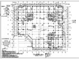 某地五层商场建筑平面图（标注详细）图片1