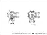 七层古塔建筑施工设计方案全套CAD图纸图片1