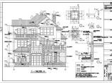 三层别墅自建房建筑设计施工图（13.40M*17.77M）图片1