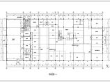 二层本田销售店建筑施工图（含厕所构造大样）图片1