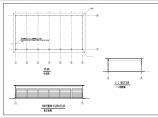 一层框架结构车库建筑结构设计施工图图片1