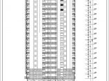 某高档小区高层住宅楼建筑CAD设计施工图图片1