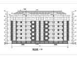 某地六层公寓居民楼建筑设计方案图图片1
