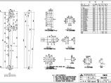 工厂钢柱结构设计方案全套CAD图纸图片1
