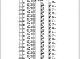 安徽省某城市高层公寓建筑平立面施工图图片1