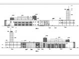 三层主管+七层瞭望塔艺术中心建筑施工图图片1