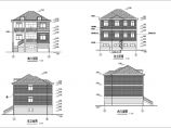 某地三层农村居住房建筑设计方案图图片1