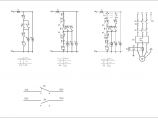 某水泵类各方式电气控制CAD设计图纸图片1
