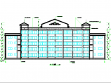 某市卫生学校实验楼建筑CAD设计图图片1