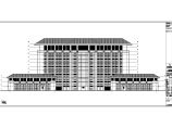 某地政务中心建筑CAD设计施工图纸图片1