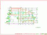 江南民居休闲中心建筑CAD施工图图片1