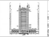 某地区某21层银行办公楼建筑和结构cad设计施工图图片1