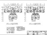 商住楼电气设计与施工方案全套CAD图纸图片1