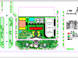 某校园园林绿化CAD设计施工图纸图片1