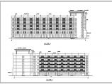 某地区大型工厂员工宿舍建筑设计cad施工方案图图片1