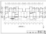 六层住宅电气设计方案及施工全套CAD图纸图片1