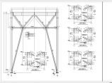 西宁市钢结构多层超市施工CAD设计图纸图片1