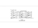 64*55.7米4层大学展览馆建筑施工CAD设计图纸图片1