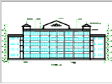 某卫生学校实验楼建筑CAD设计图纸图片1