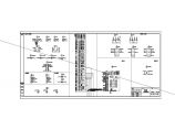 水电站电柜电气设计方案全套CAD图纸图片1