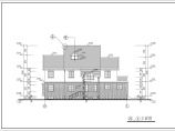 某花园小型别墅全套建筑设计施工CAD图图片1