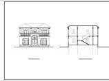 某二层现代别墅建筑设计施工完整方案图纸图片1