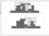某区联排别墅建筑CAD设计施工图纸图片1