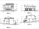 2层附负一层砖混结构单体别墅图纸图片1