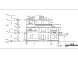 某小区别墅样板房建筑设计施工CAD图图片1